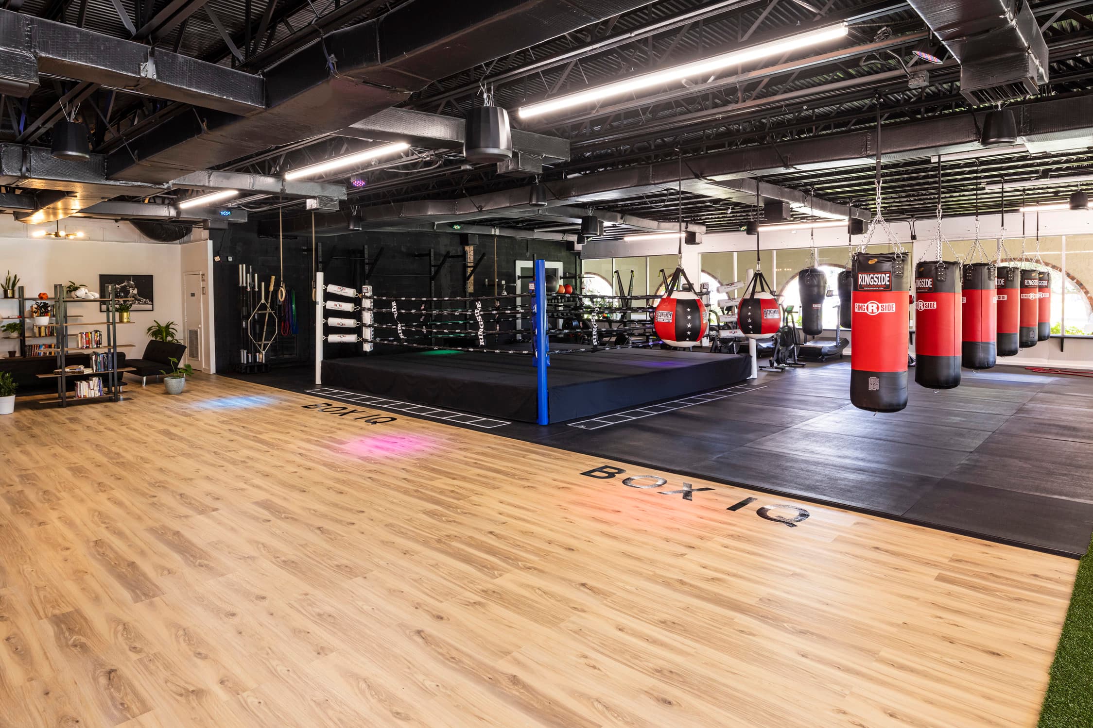 Box IQ Fitness gym interior